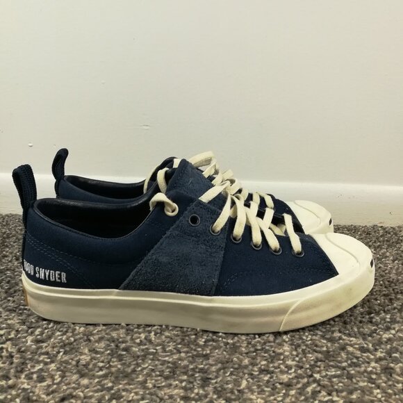 Converse Todd Snyder x Jack Purcell Todd Snyder Mens Sz 8 Blue Obsidian Shoes